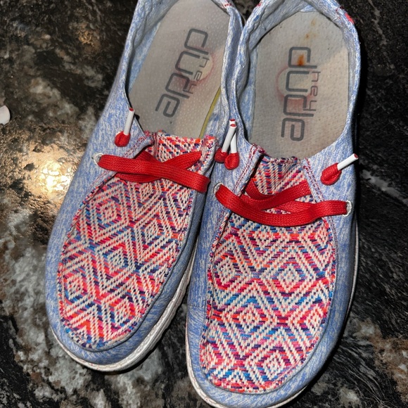 Hey Dude Multicolor Women's Flats - Picture 3 of 4